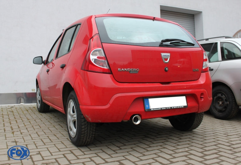 Dacia Sandero - Fox Endrohrsystem